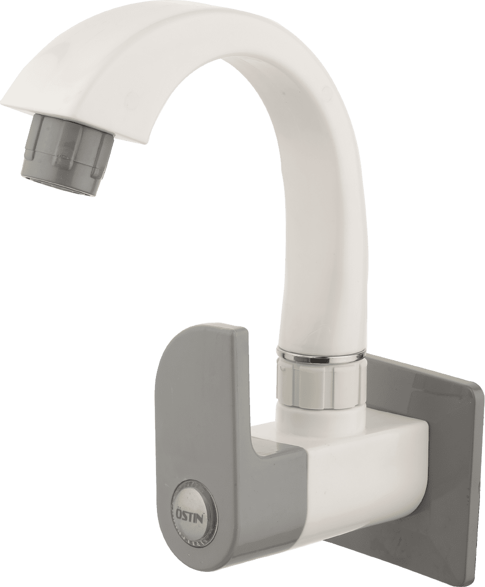 SINK COCK WITH FLANGE