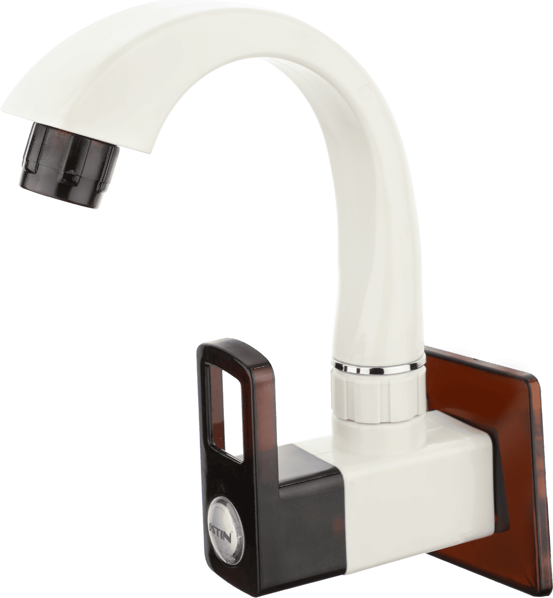 SINK COCK WITH FLANGE