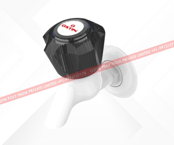 SHORT BIB COCK WITH FLANGE